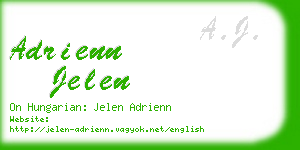 adrienn jelen business card